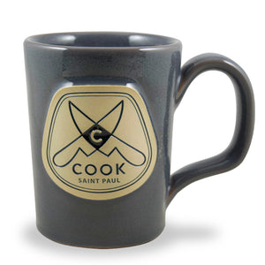 COOK ST. PAUL – SMALL ABBY – GREY W/BLACK FILL